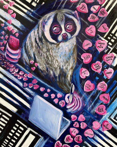 Slow Loris painting